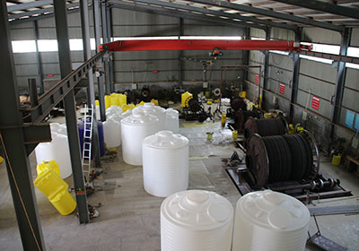 PE水箱生产线展示